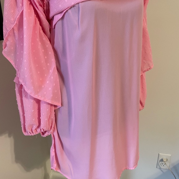 Pink Ruffled Dress - Picture 5 of 6